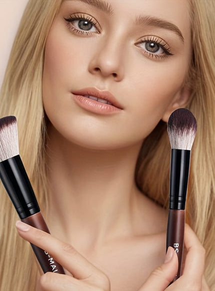 KissICON Brown / 12 Sticks Bsmall 12pc Makeup Brush Set – Golden Caps