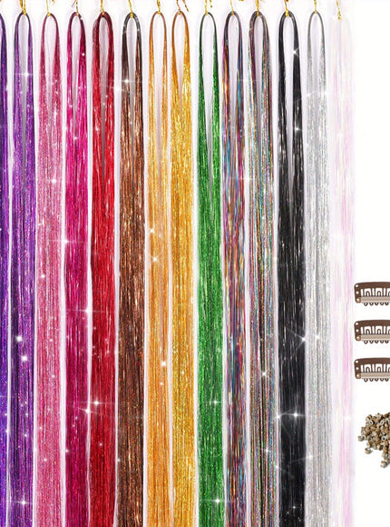 Kissicon Hair Tinsel Kit Heat Resistant