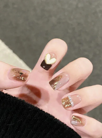 KissICON 59 KissIcon Press On Nails 24Pcs Gel Butterfly -