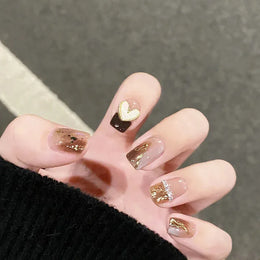 KissICON 59 KissIcon Press On Nails 24Pcs Gel Butterfly -