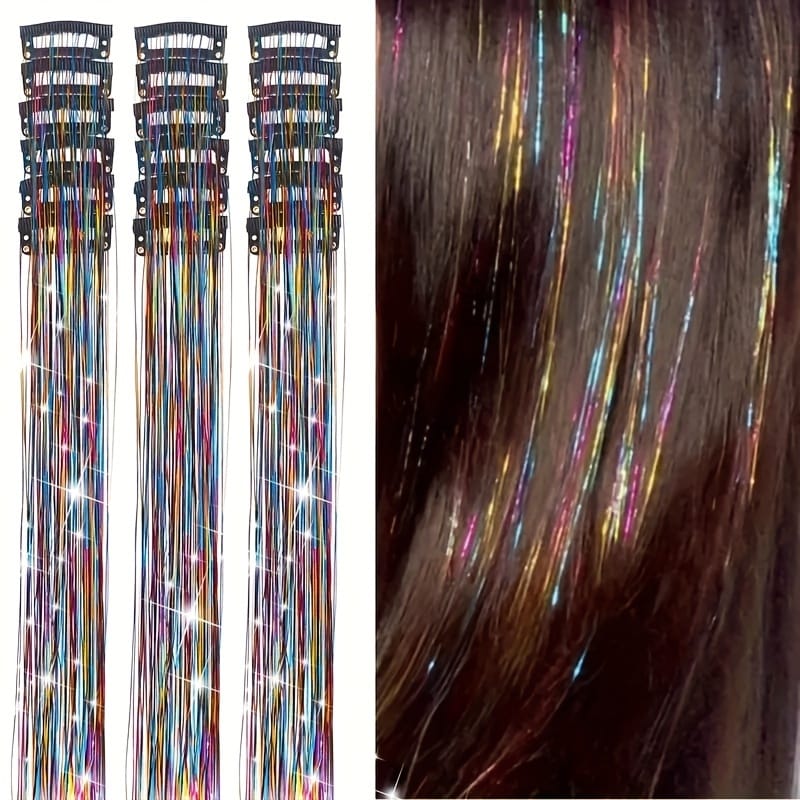 KissICON 5Colors / 20inch KissIcon 18Pcs Hair Clips 20Inch - Heat Resistant
