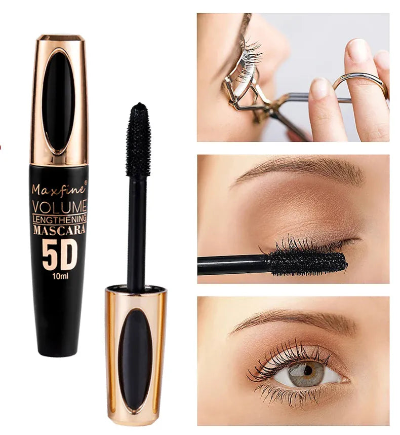 KissICON 5D Silk Mascara Big Eyes Long Lasting Waterproof