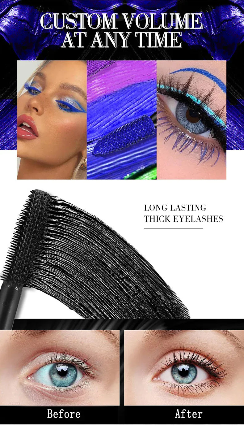 KissICON 5D Silk Mascara Big Eyes Long Lasting Waterproof