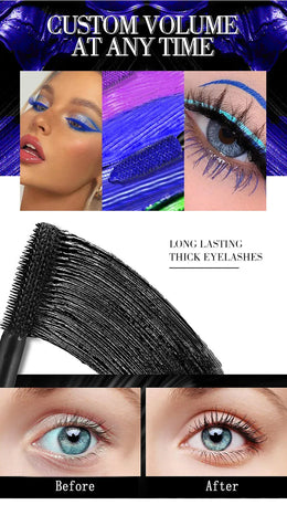 KissICON 5D Silk Mascara Big Eyes Long Lasting Waterproof