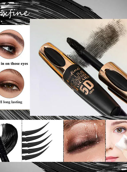 KissICON 5D Silk Mascara Big Eyes Long Lasting Waterproof