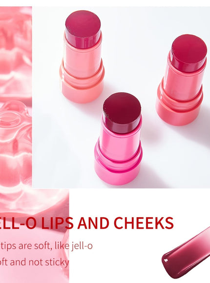 jkthpu-45 5g*4pcs 💋 VICTRIAKEY 4 Shades Jelly Blush Lip Duo