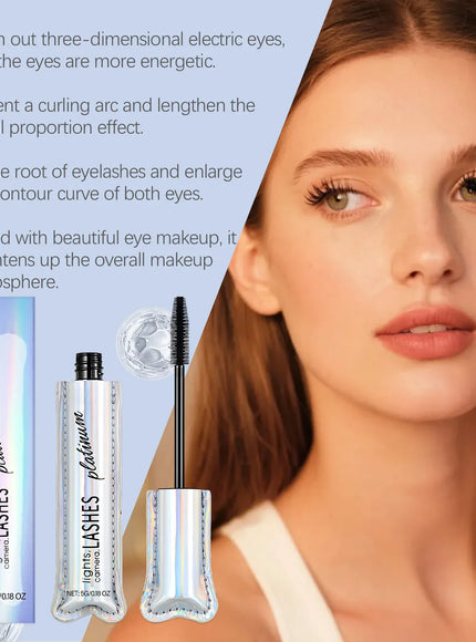 KissICON 5g 💋 Gentle Black Mascara - Lasting Curl And