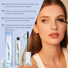 KissICON 5g 💋 Gentle Black Mascara - Lasting Curl And