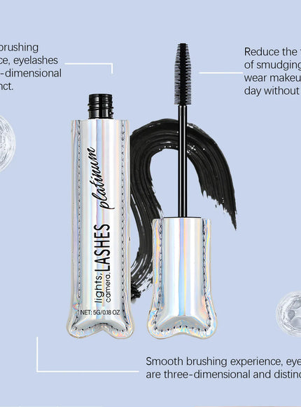 KissICON 5g 💋 Gentle Black Mascara - Lasting Curl And