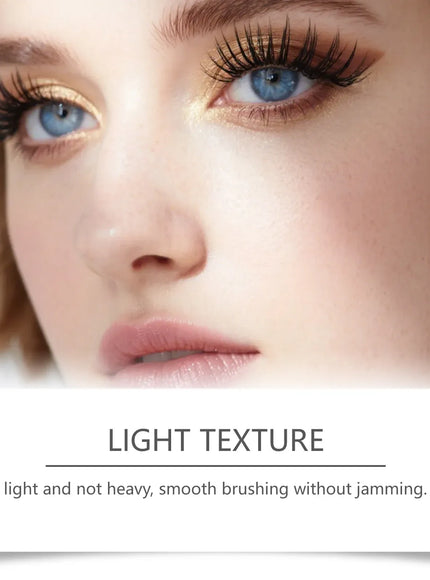 KissICON 5g 💋 Gentle Black Mascara - Lasting Curl And