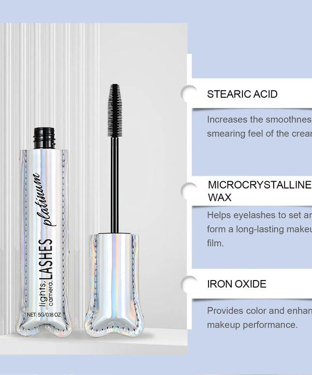 KissICON 5g 💋 Gentle Black Mascara - Lasting Curl And