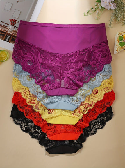 KissICON 5pack Lace Trim Full Coverage Thin