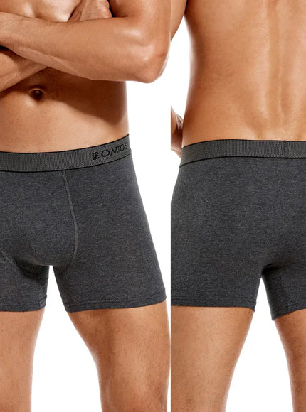 KissICON 5Pack Sexy Cotton Mens Boxer Briefs Underwear Set