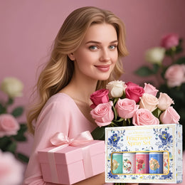 KissICON 5pcs/box Floral Scented Spray Set – Refreshing Moisturizing