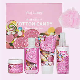 KissICON 5pcs [KissIcon] Candy Scent Bath Set - Luxurious 5pc