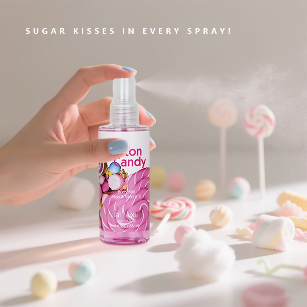 KissICON 5pcs [KissIcon] Candy Scent Bath Set - Luxurious 5pc