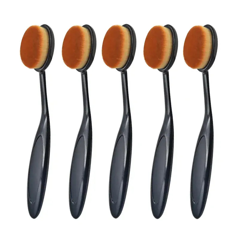 KissICON 5pcs KissIcon Foundation Brush Toothbrush Shape - Even Finish