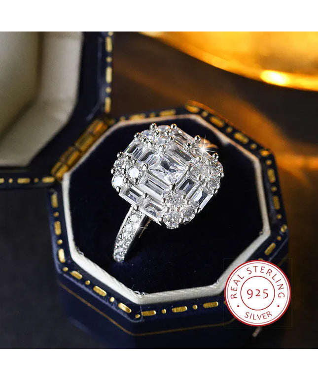 KissICON 6 KissIcon Zirconia Ring For Women - Minimalist 925 Silver