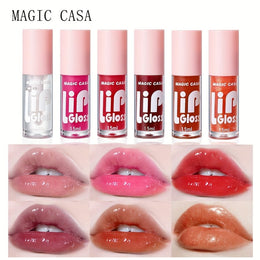 KissICON 6 lip balms 6pcs Plumping Gloss Hydrate Nourish Smooth