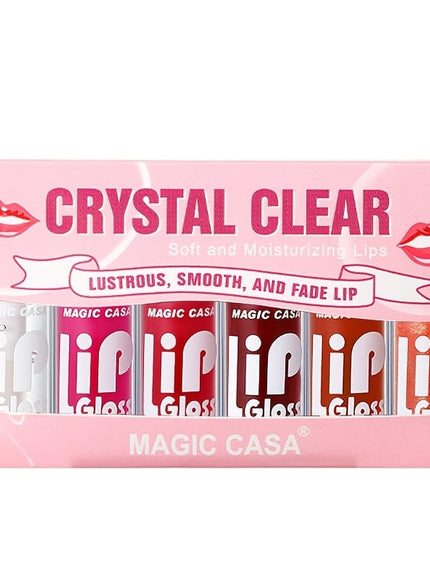 KissICON 6 lip balms 6pcs Plumping Gloss Hydrate Nourish Smooth