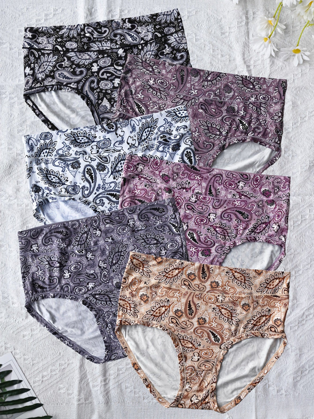 KissICON 6 Pack Print Underwear