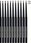 6 pieces black + 6 pieces brown