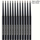 6 pieces black + 6 pieces brown