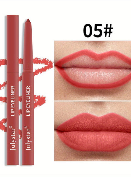 KissICON 6 Sets KissIcon Lip Pencil Set - Waterproof Matte Lip