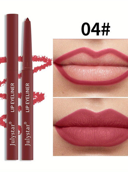 KissICON 6 Sets KissIcon Lip Pencil Set - Waterproof Matte Lip