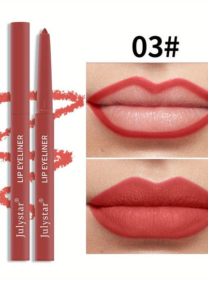 KissICON 6 Sets KissIcon Lip Pencil Set - Waterproof Matte Lip