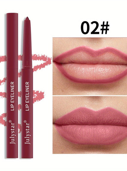 KissICON 6 Sets KissIcon Lip Pencil Set - Waterproof Matte Lip