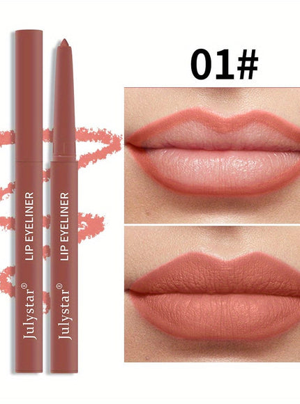 KissICON 6 Sets KissIcon Lip Pencil Set - Waterproof Matte Lip