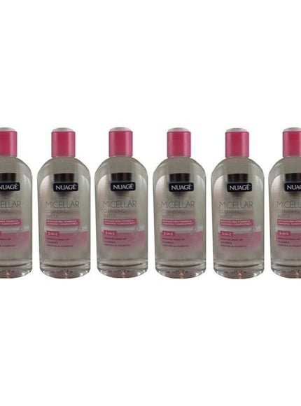 KissICON 6 x 200ml Nuage Micellar Cleansing Water 6x 200ml