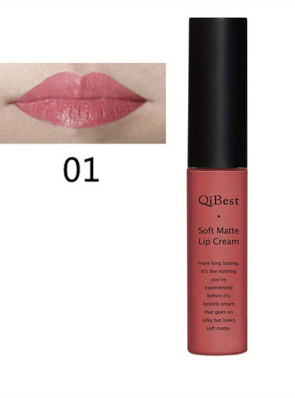 KissICON 601 KissIcon Matte Velvet Lip Glaze Waterproof Lip Gloss