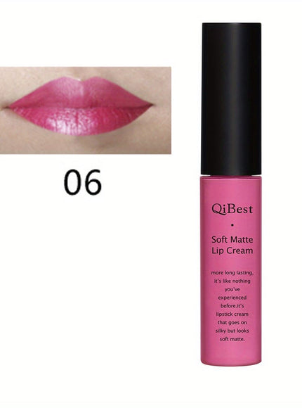 KissICON 606 KissIcon Matte Velvet Lip Glaze Waterproof Lip Gloss