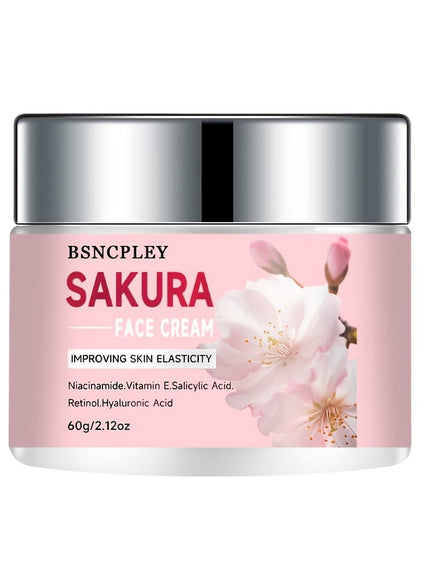 KissICON 60g 💋 Bsncpley Cherry Blossom Hydrating Cream - Hydrates