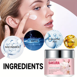 KissICON 60g 💋 Bsncpley Cherry Blossom Hydrating Cream - Hydrates
