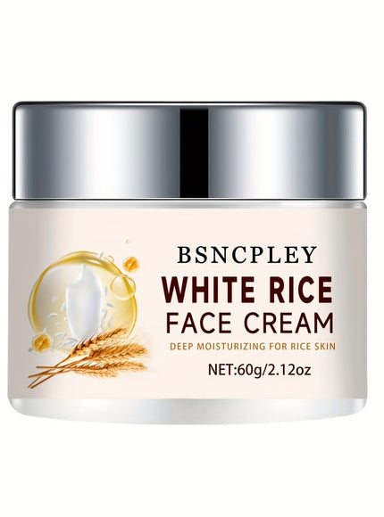 KissICON 60g 💋 Bsncpley White Rice Hyaluronic Cream - Deep