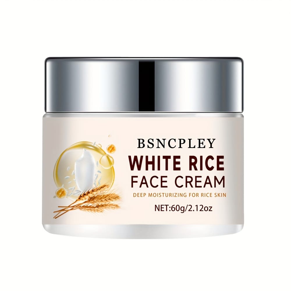 KissICON 60g 💋 Bsncpley White Rice Hyaluronic Cream - Deep