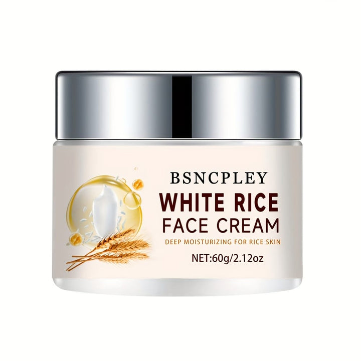 💋 Bsncpley White Rice Hyaluronic Cream - Deep
