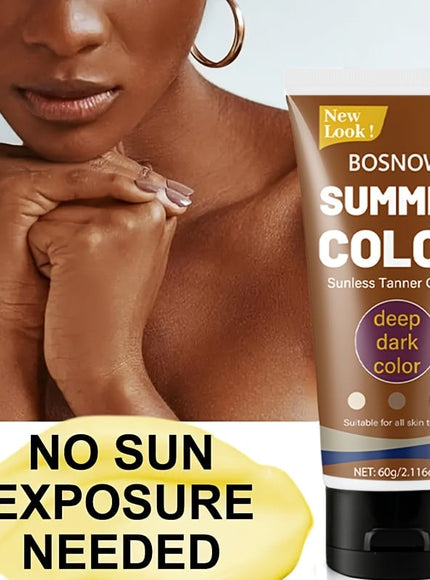 KissICON 60g Natural Glow Selftanner Brighten Moisturize 9day