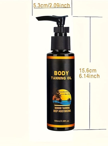 KissICON 60ML KissIcon Sunless Tanning Oil With Coconut 60ml -