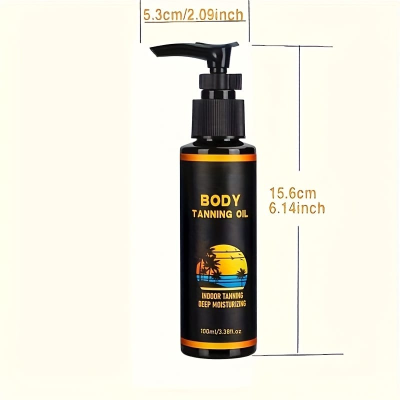 KissICON 60ML KissIcon Sunless Tanning Oil With Coconut 60ml -
