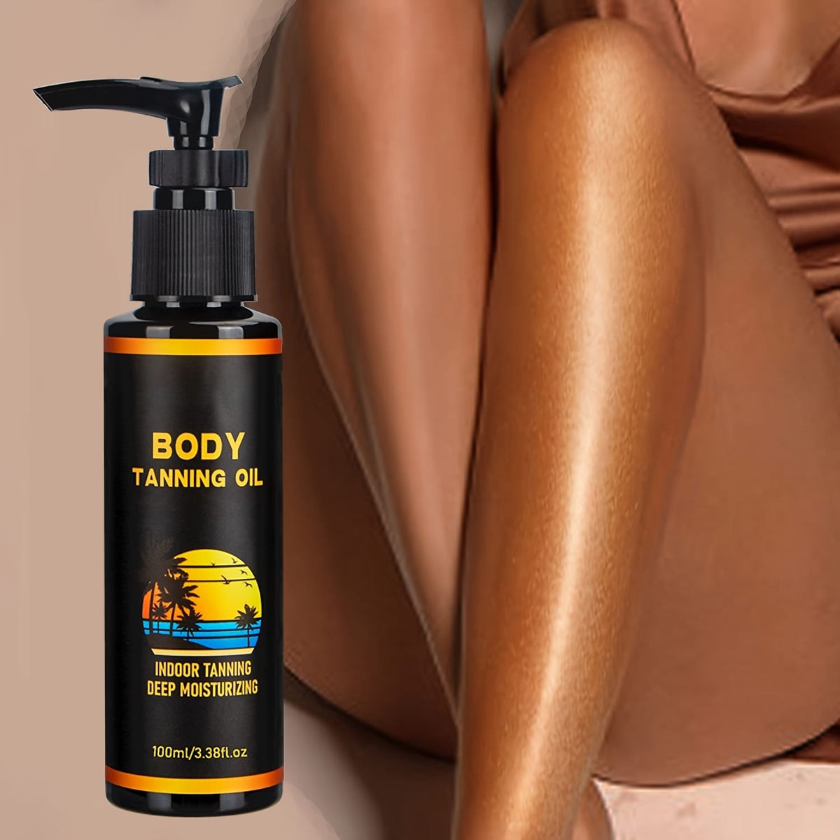KissICON 60ML KissIcon Sunless Tanning Oil With Coconut 60ml -
