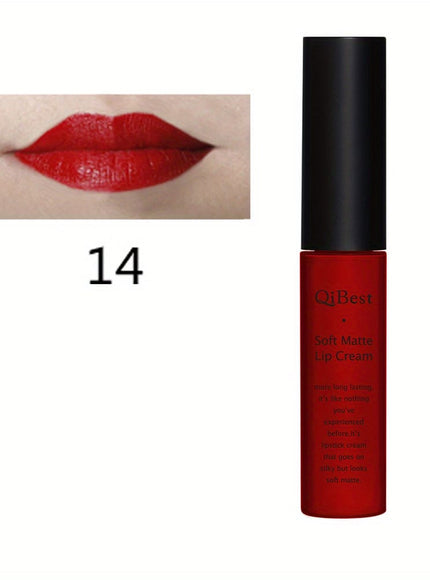 KissICON 614 KissIcon Matte Velvet Lip Glaze Waterproof Lip Gloss