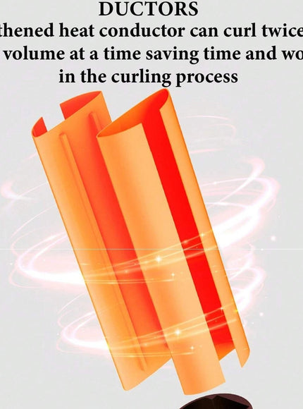 CRASTS CRASTS Star Maker 32Mm Large Barrel Curling Iron, Suitable for Creating Big Curls, Outward or Inward, One-Touch Switch HC-032, Convenient to Carry for Home or Travel Hairstyling