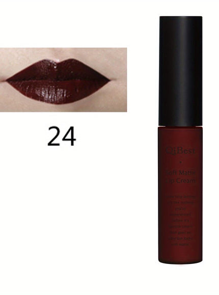 KissICON 624 KissIcon Matte Velvet Lip Glaze Waterproof Lip Gloss