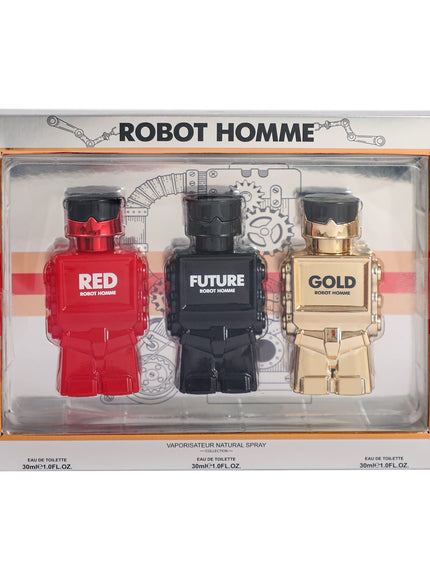 KissICON 3PCS Perfume Gift Set KissIcon Robot Men Gift Set - Long Lasting
