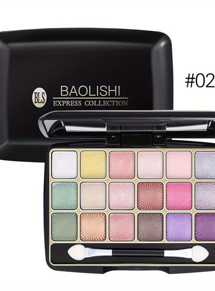 KissIcon 18 Shades Matte Eyeshadow Palette - Lasting
