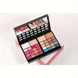 KissICON 66color 66color Eyeshadow Lip Makeup Palette Mirror